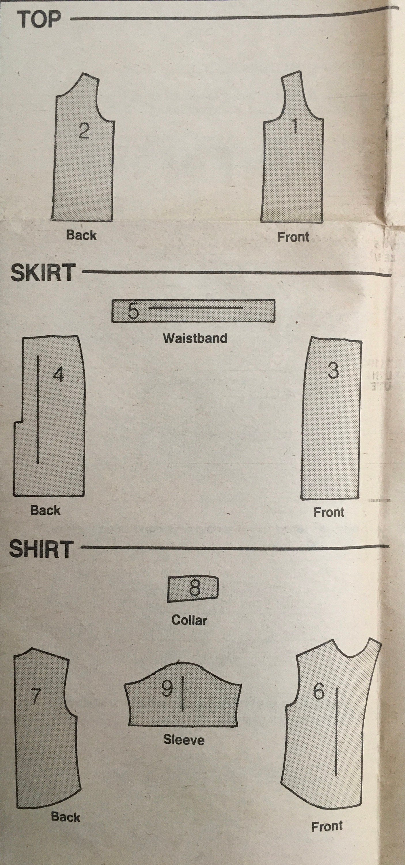 See &amp; Sew 5573 Sewing Pattern (Vintage) CUT