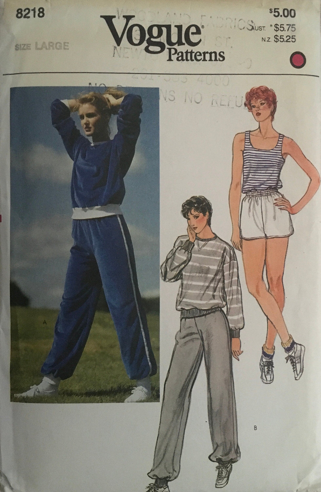 Vogue 8218 Sewing Pattern (Vintage) UNCUT