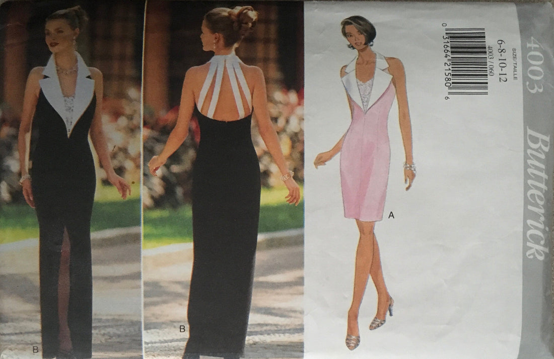Butterick 4003 Sewing Pattern (Vintage) CUT