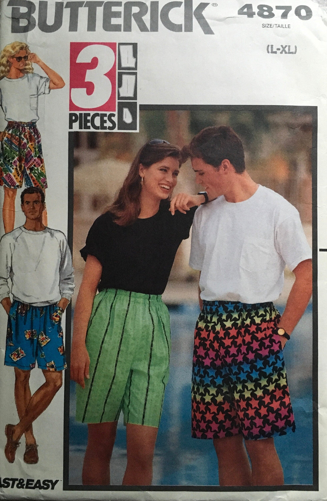 Butterick 4870 Sewing Pattern (Vintage) UNCUT