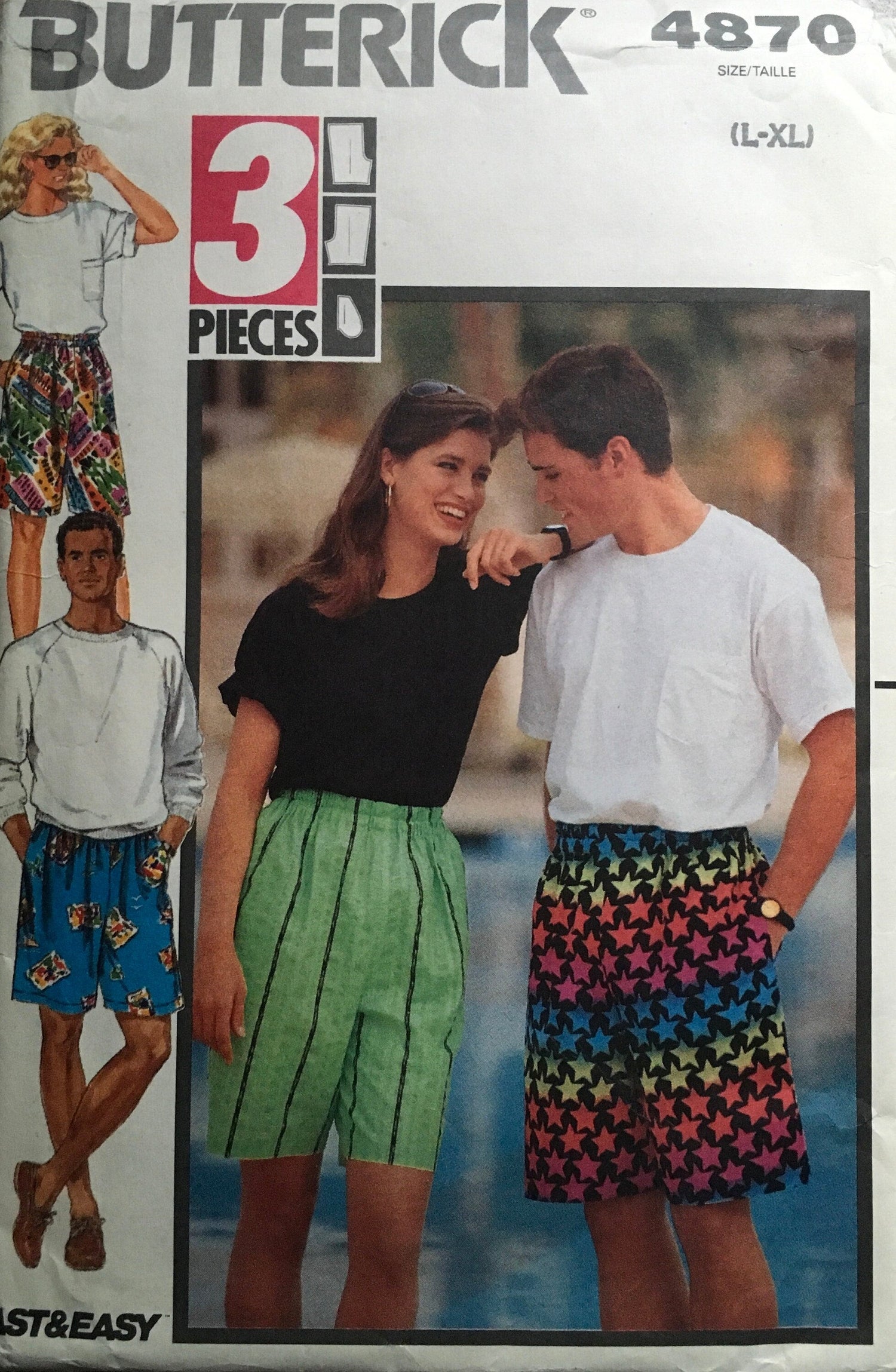Butterick 4870 Sewing Pattern (Vintage) UNCUT