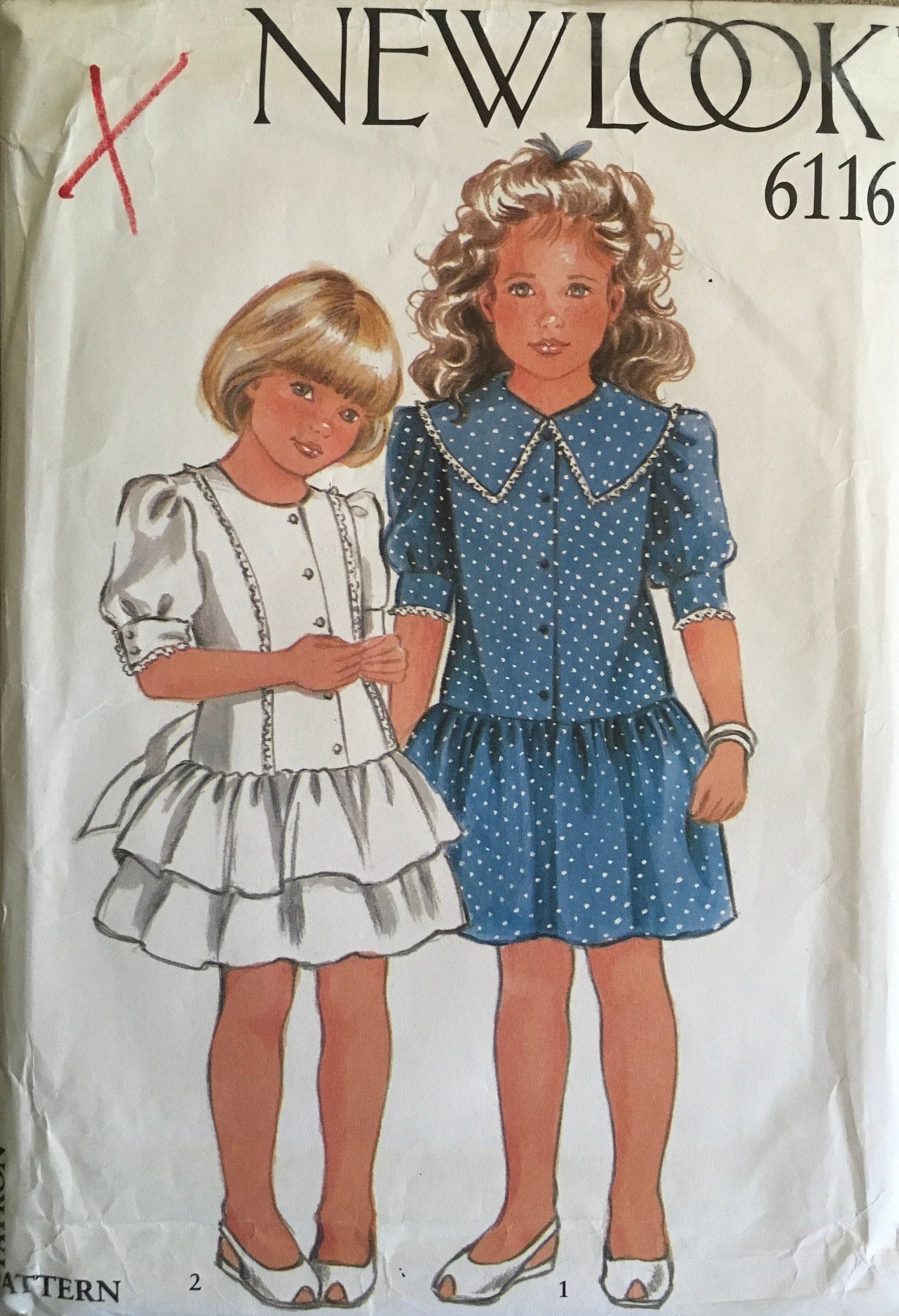 New Look 6116 Sewing Pattern (Vintage) CUT