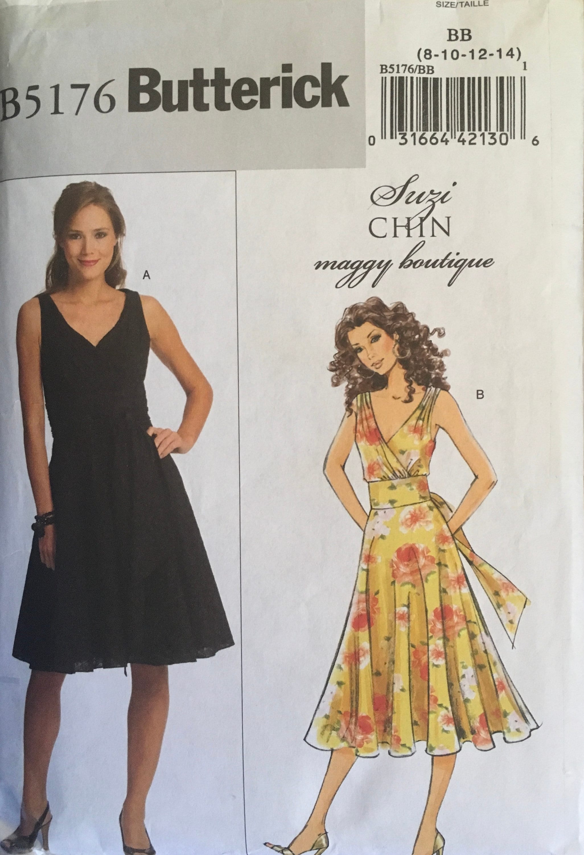 Butterick 5176 Sewing Pattern (Vintage) CUT