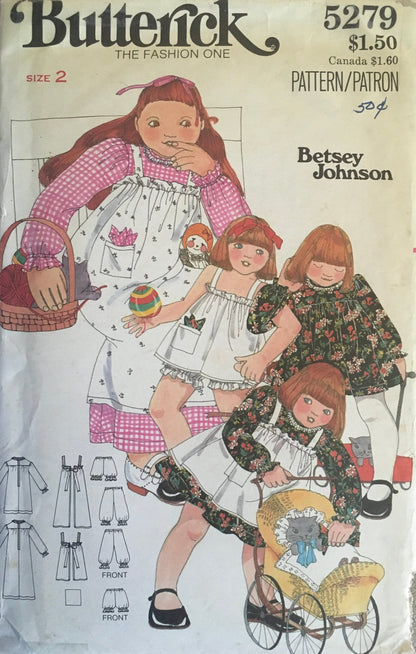Butterick 5279 Sewing Pattern (Vintage) UNCUT