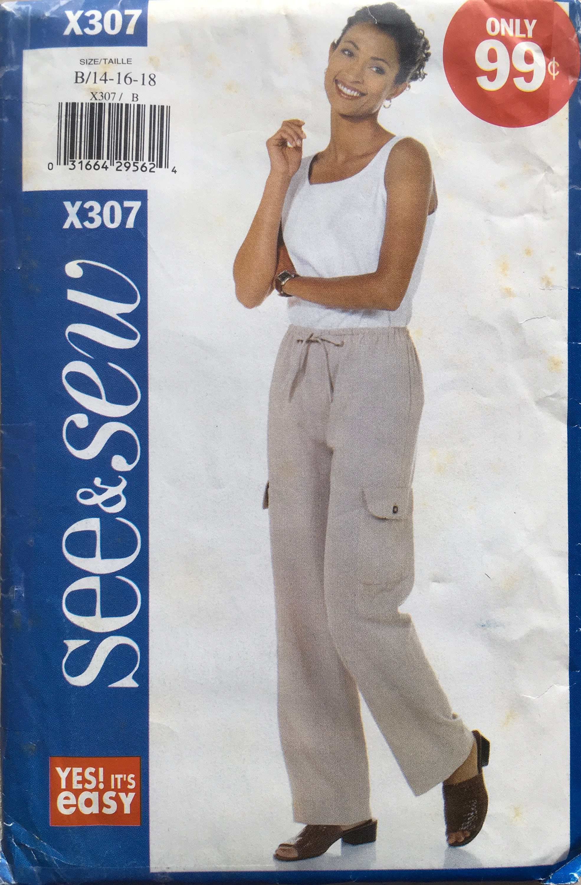 See &amp; Sew 6130 Sewing Pattern (Vintage) UNCUT/CUT
