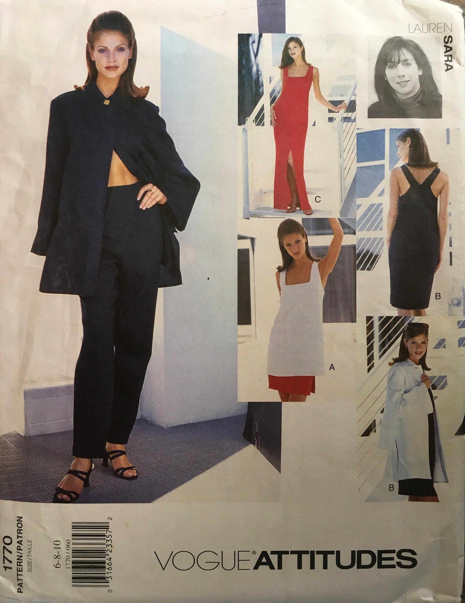 Vogue 1770 Sewing Pattern (Vintage) UNCUT