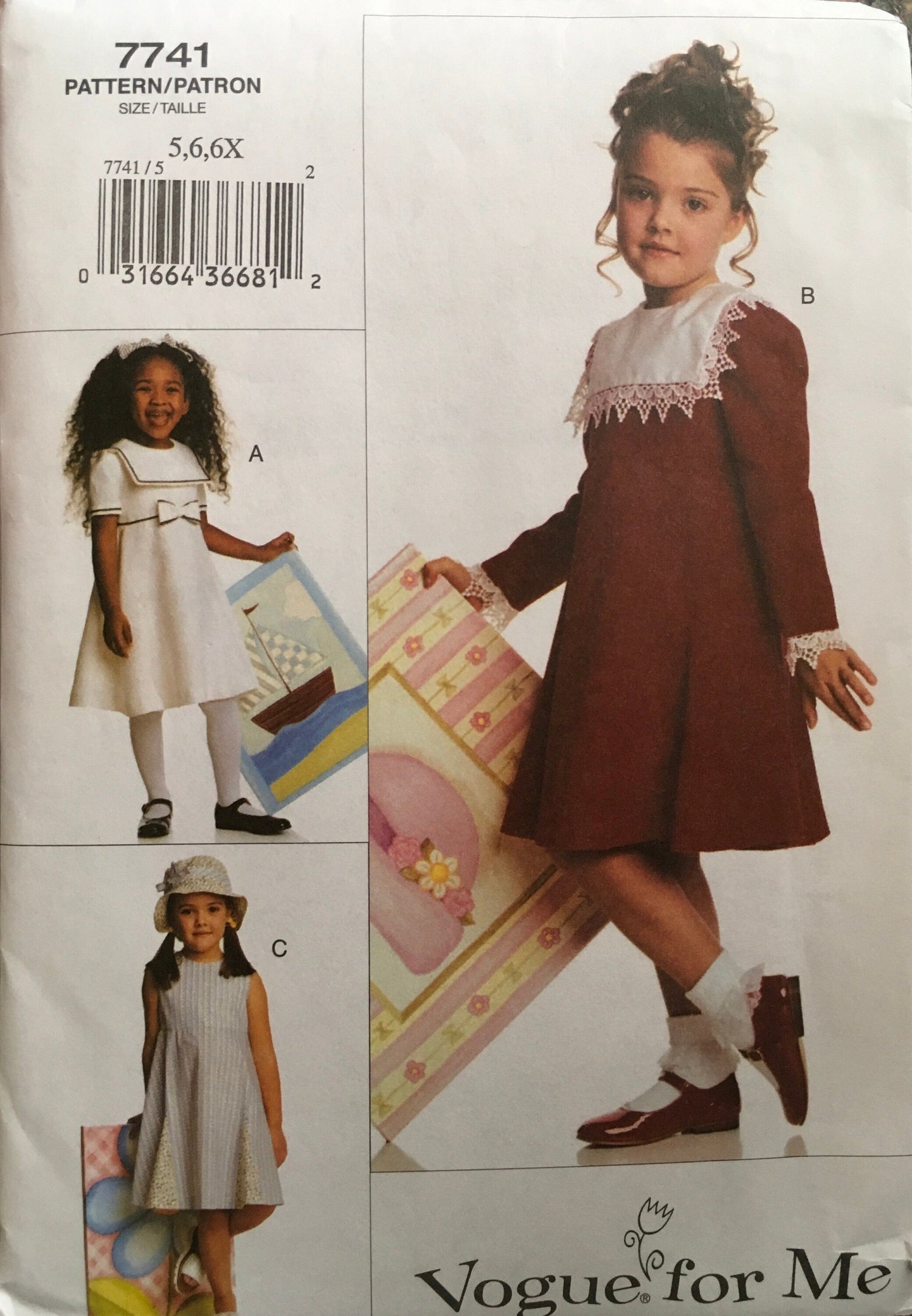 Vogue 7741 Sewing Pattern (Vintage) UNCUT