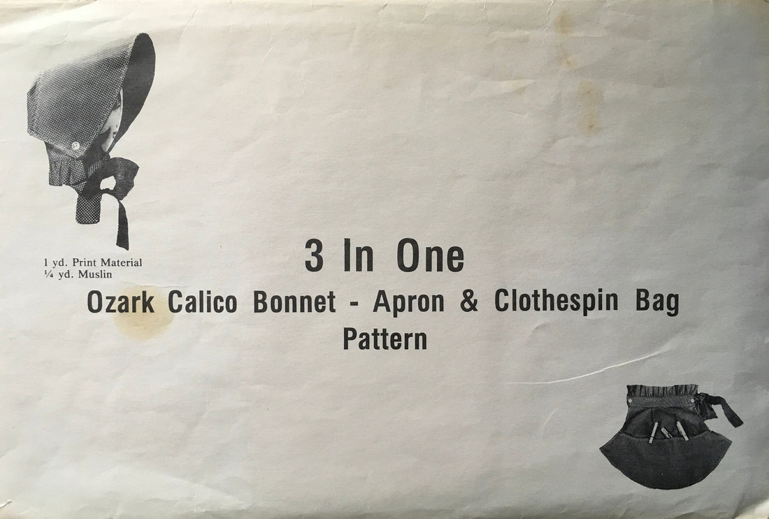 Ozark Calico Sewing Pattern (Vintage) CUT