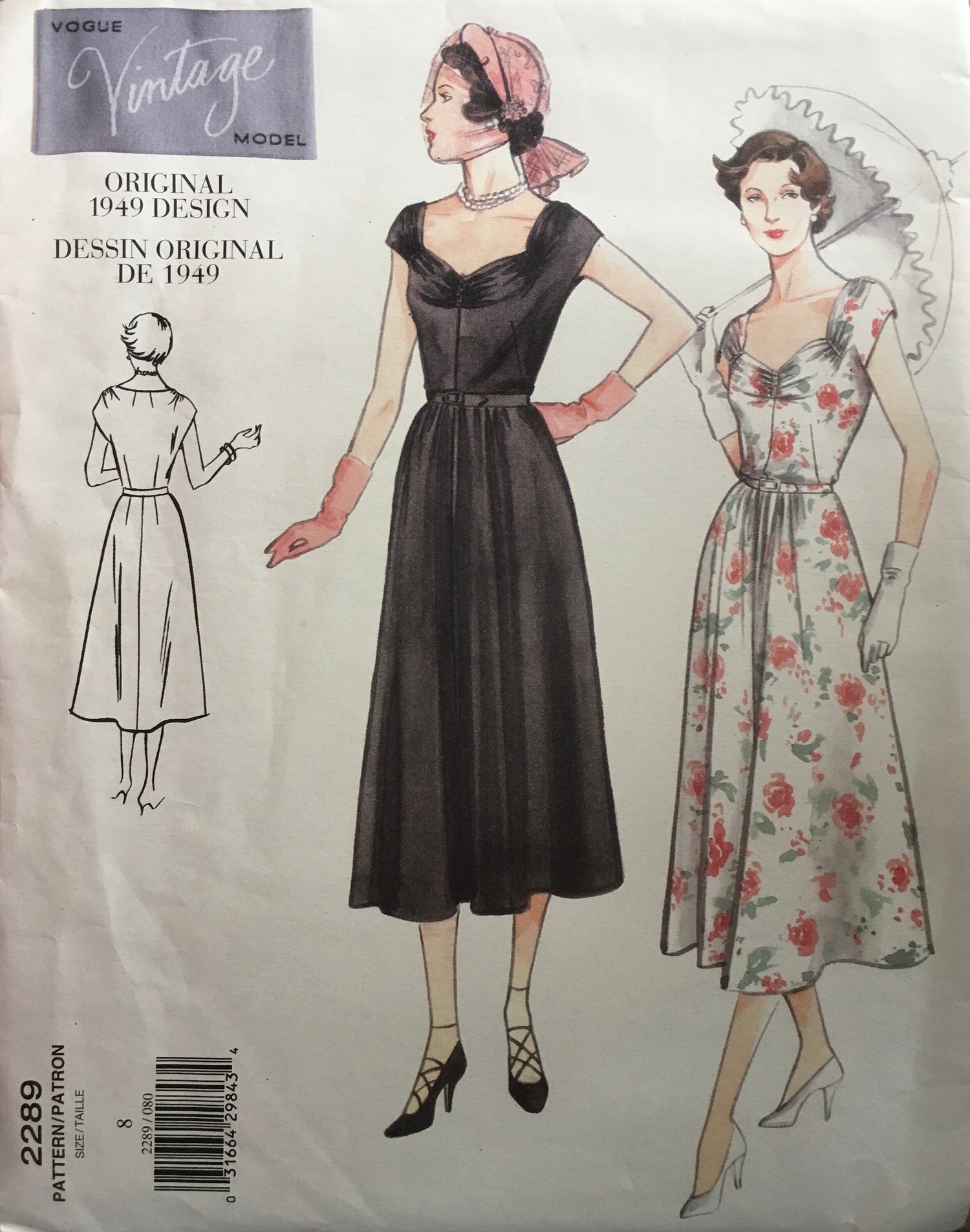 Vogue 2289 Sewing Pattern (Vintage) UNCUT