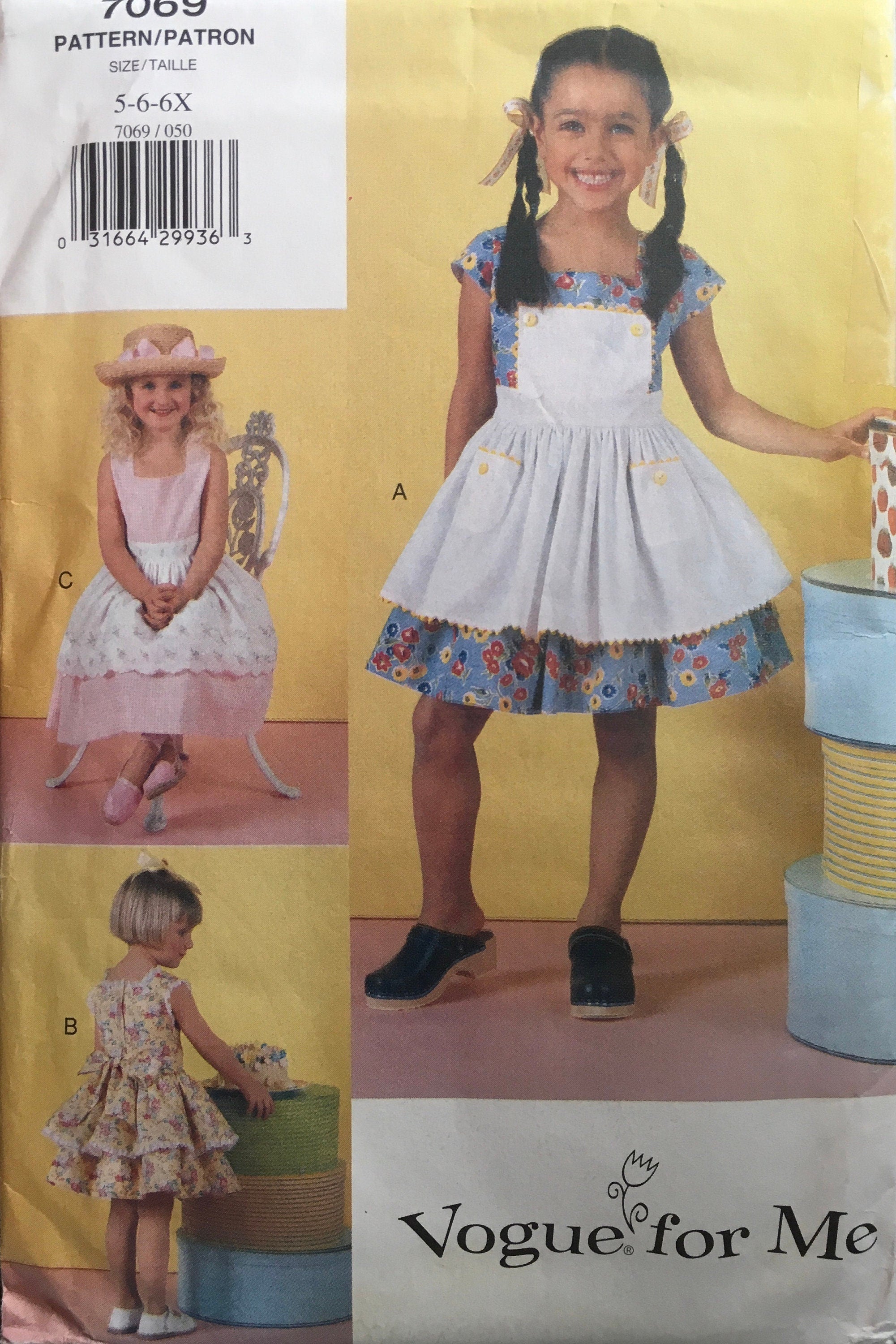 Vogue 7069 Sewing Pattern (Vintage) UNCUT