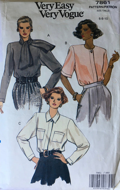 Vogue 7861 Sewing Pattern (Vintage) CUT