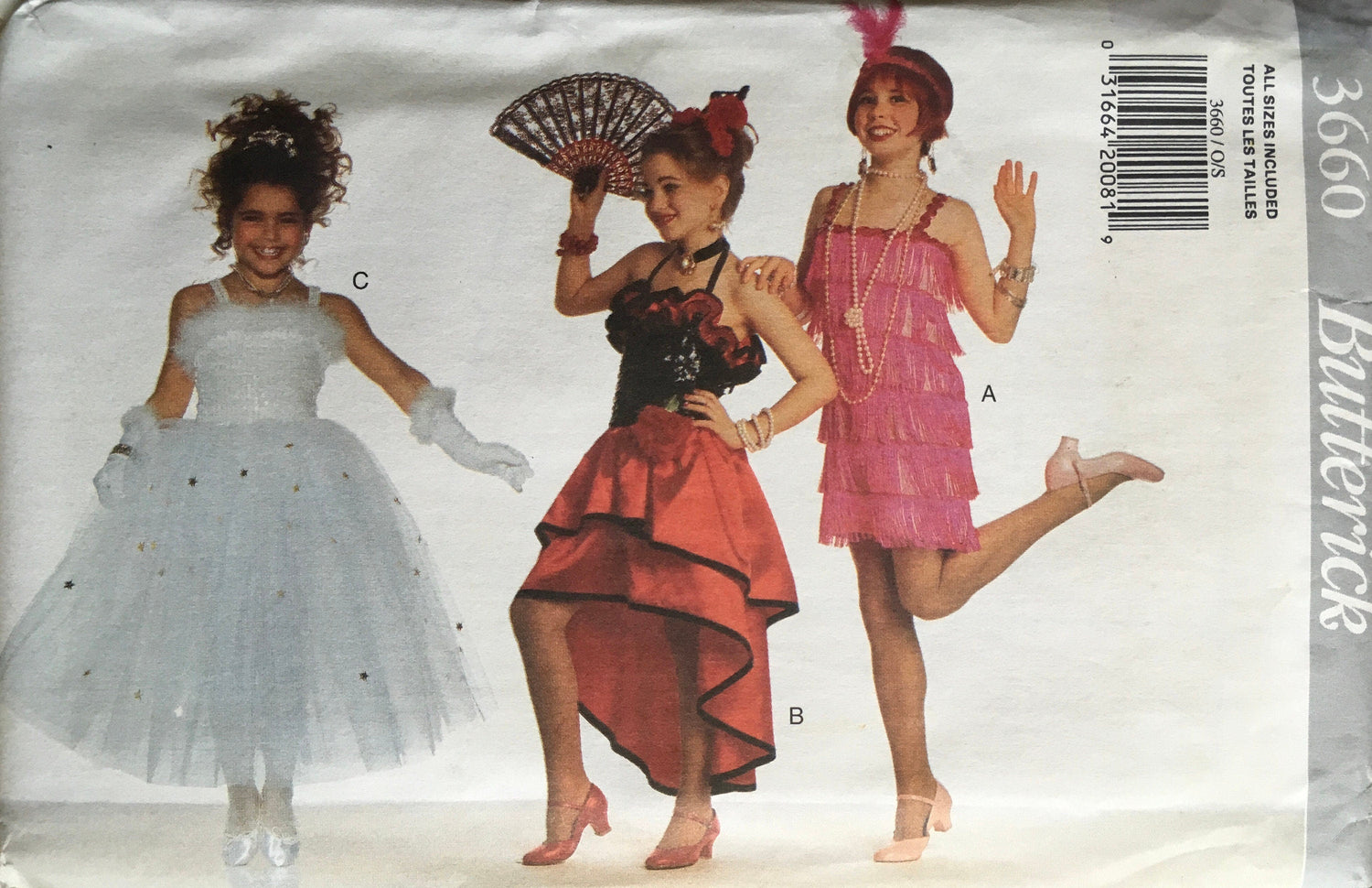 Butterick 3660 Sewing Pattern (Vintage) UNCUT
