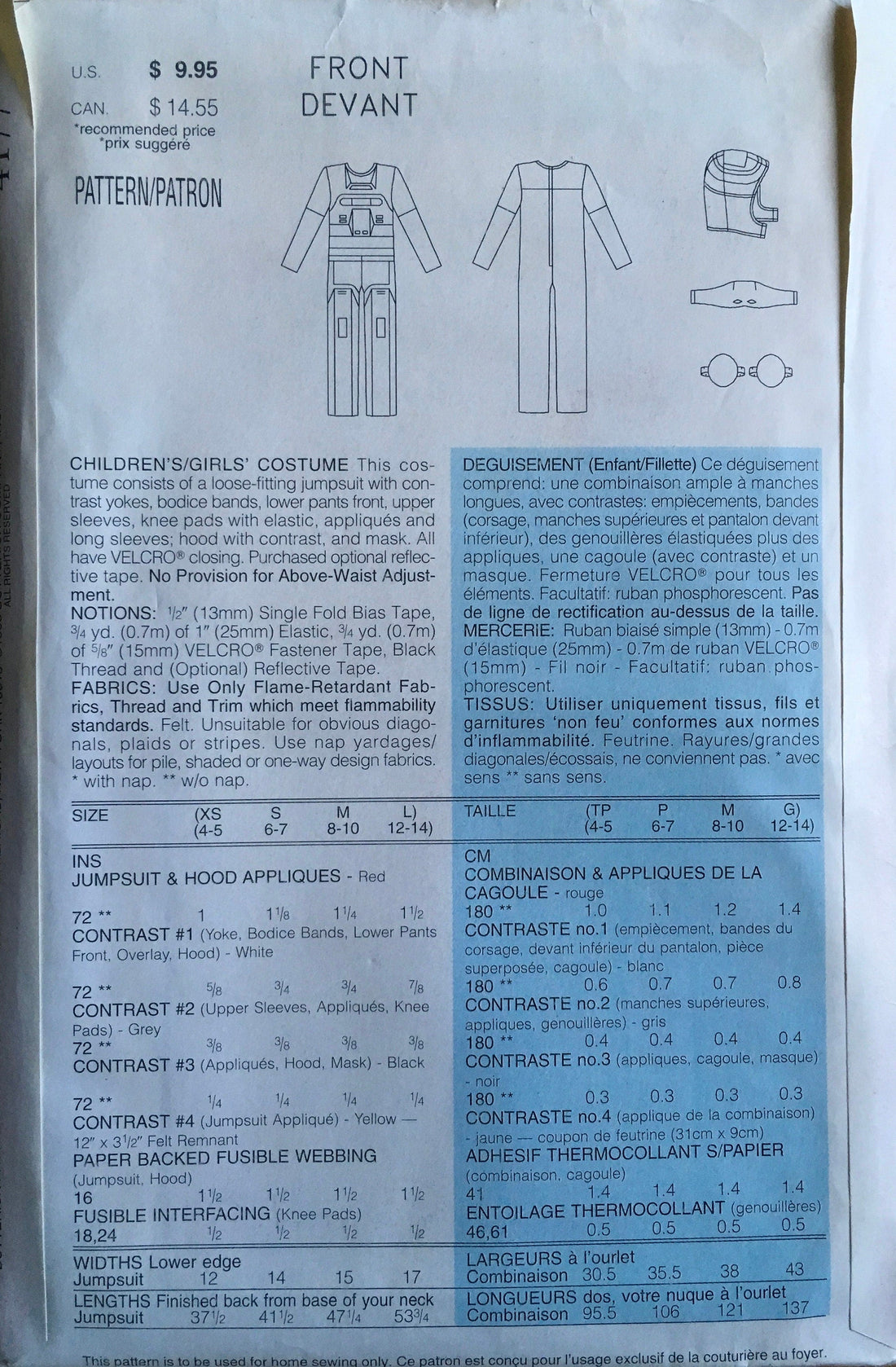 Butterick 4177 Sewing Pattern (Vintage) UNCUT
