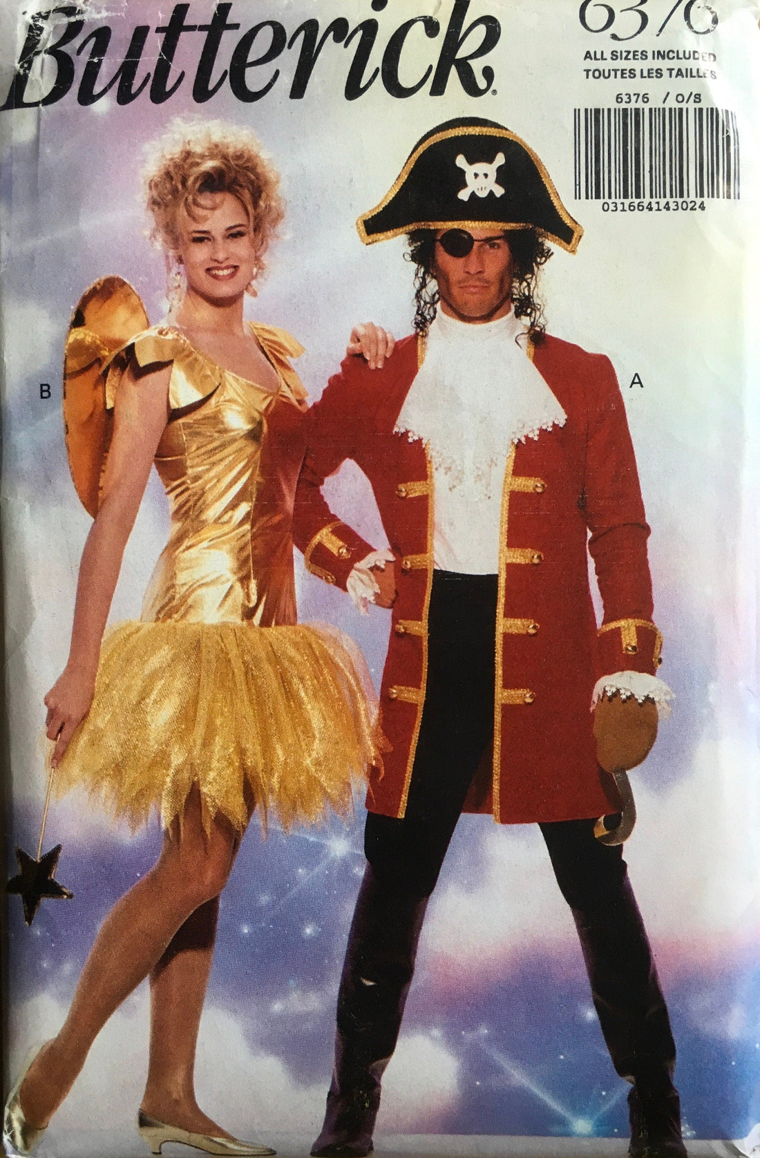 Butterick 6376 Sewing Pattern (Vintage) UNCUT