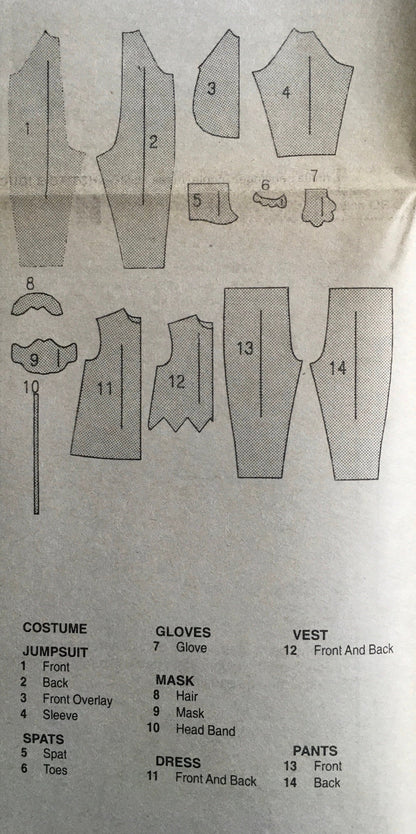 Butterick 6385 Sewing Pattern (Vintage) UNCUT/CUT