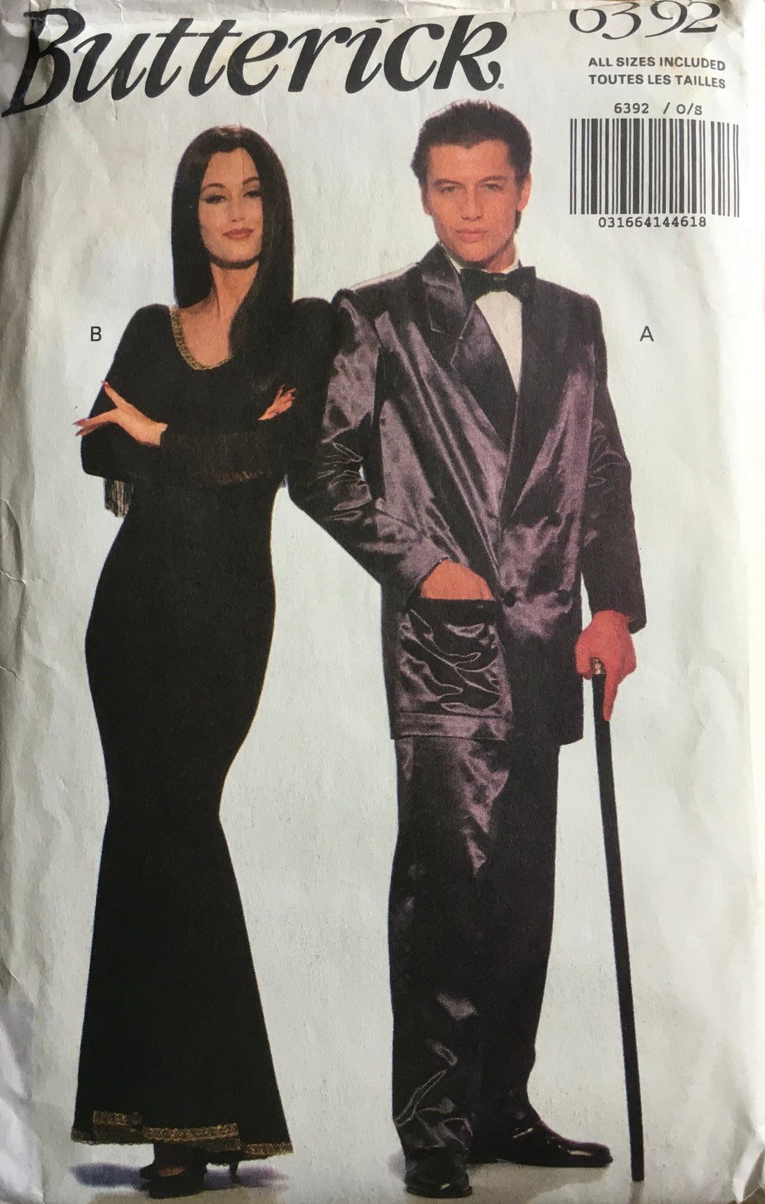Butterick 6392 Sewing Pattern (Vintage) UNCUT