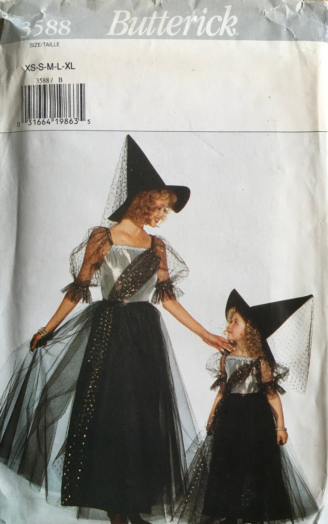 Butterick 3588 Sewing Pattern (Vintage) UNCUT