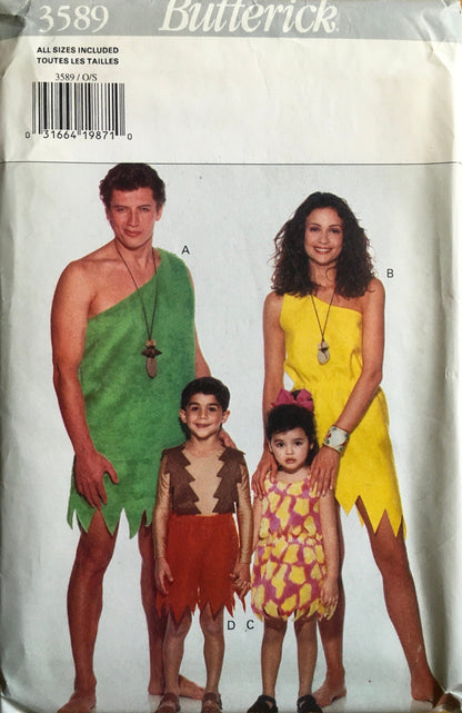Butterick 3589 Sewing Pattern (Vintage) UNCUT