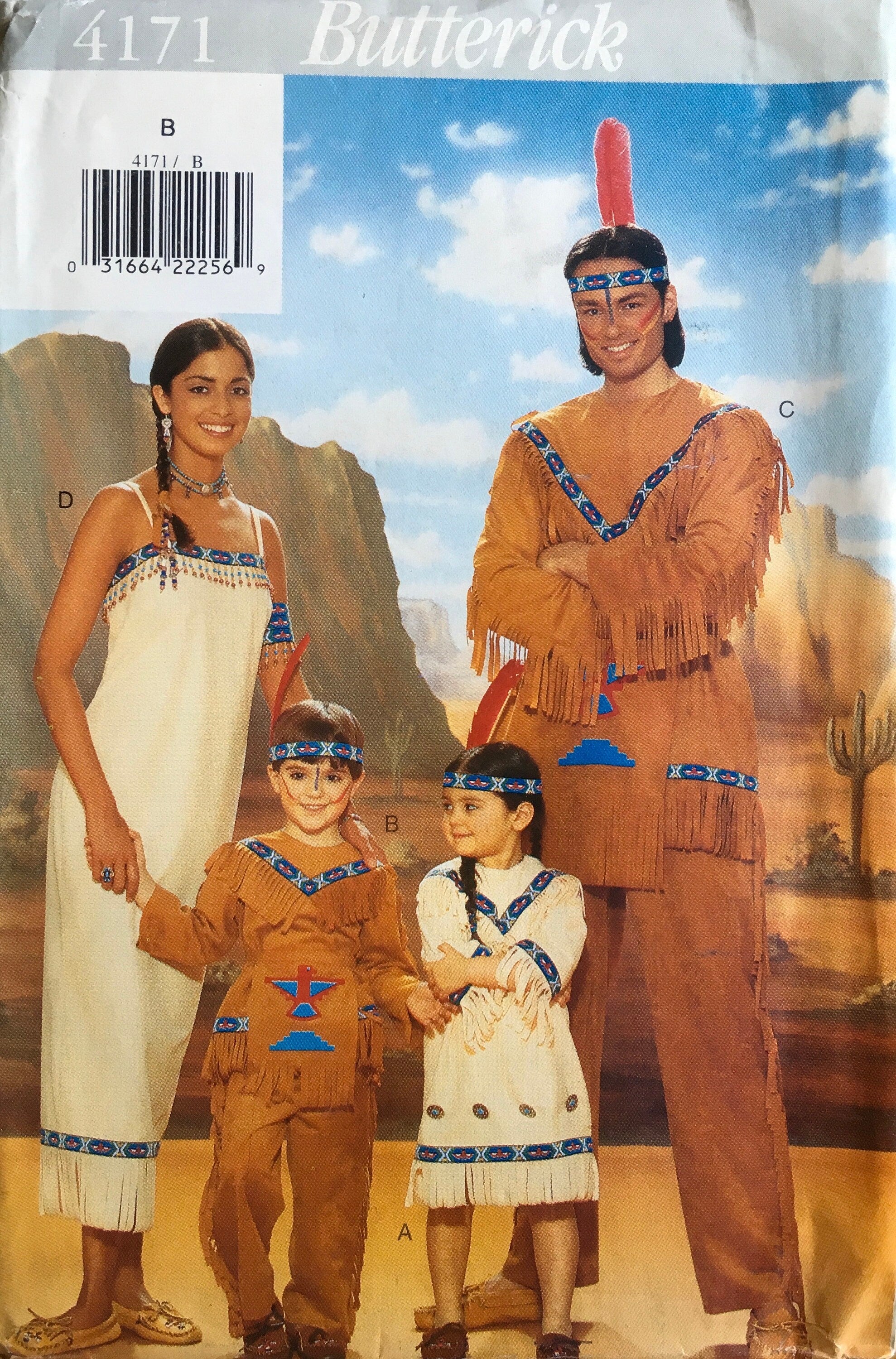 Butterick 4171 Sewing Pattern (Vintage) UNCUT/CUT
