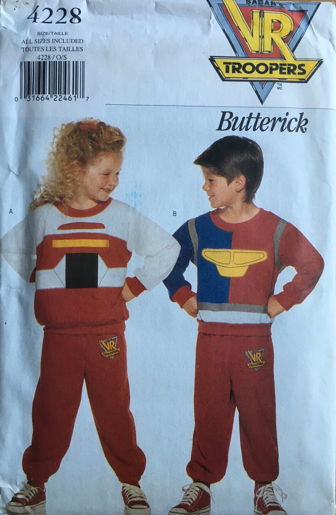 Butterick 4228 Sewing Pattern (Vintage) UNCUT