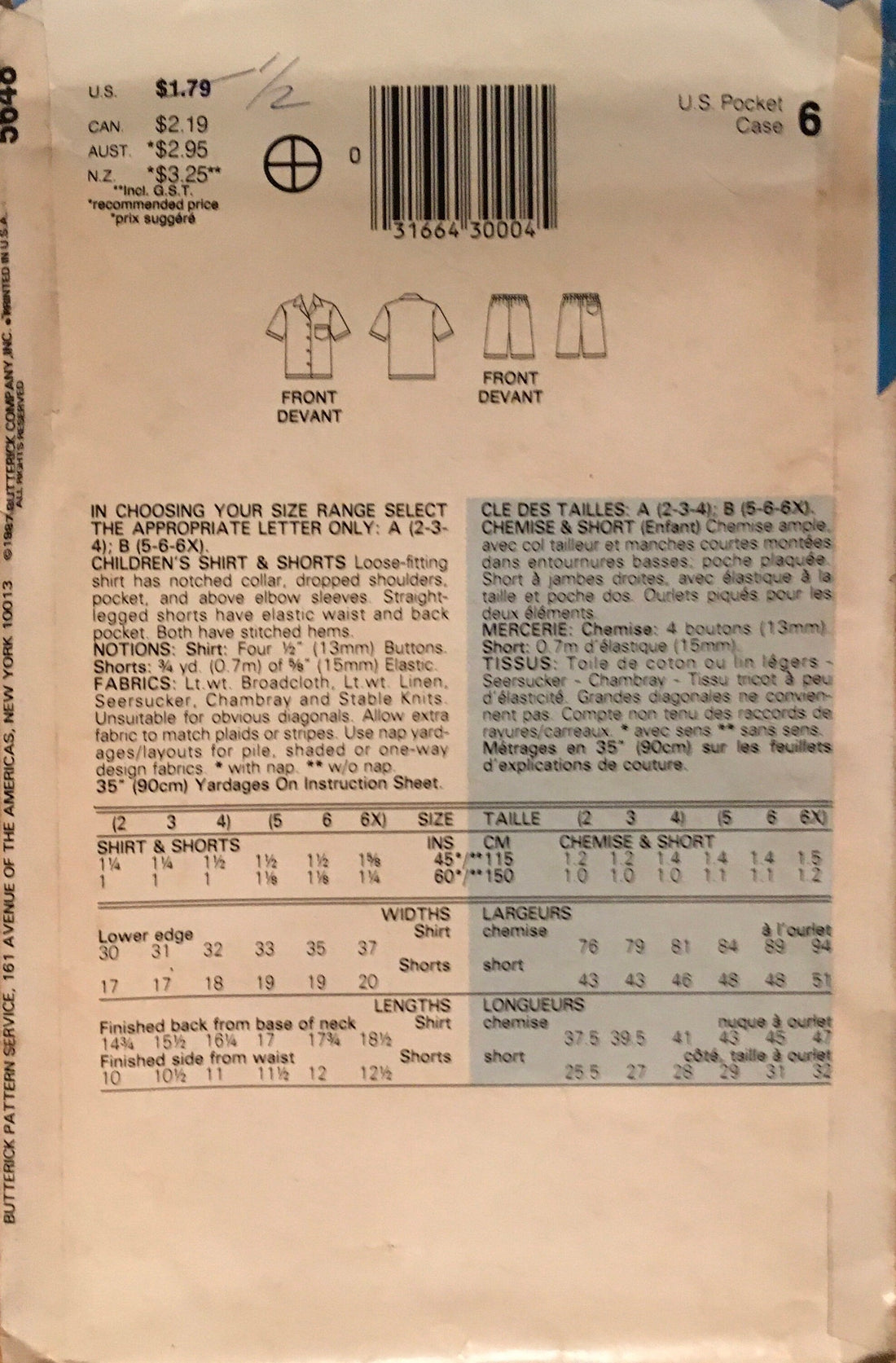 See &amp; Sew 5648 Sewing Pattern (Vintage) CUT