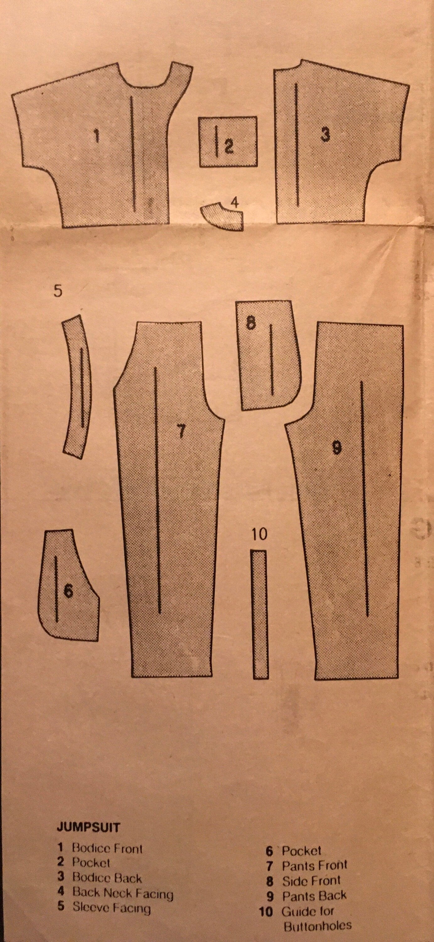 See &amp; Sew 6401 Sewing Pattern (Vintage) CUT