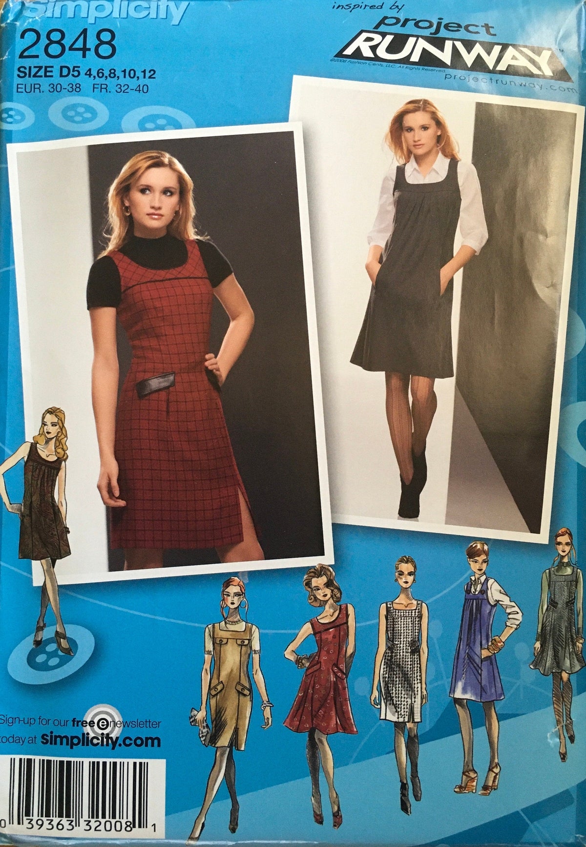 Simplicity Pattern 4848 Simplicity 2848 Sewing Pattern (Vintage) UNCUT – ANAPACLOTHING
