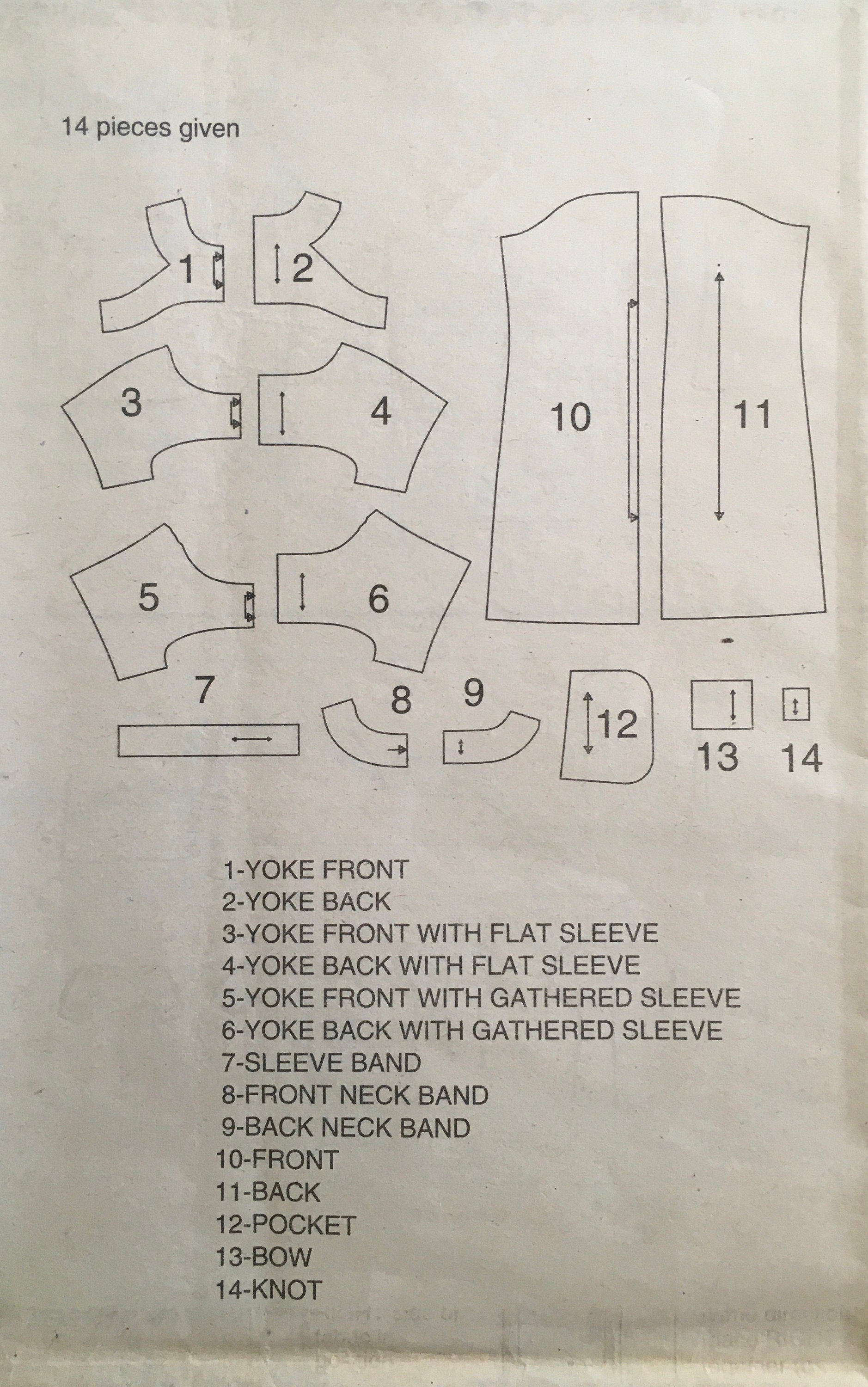 Simplicity 2922 Sewing Pattern CUT