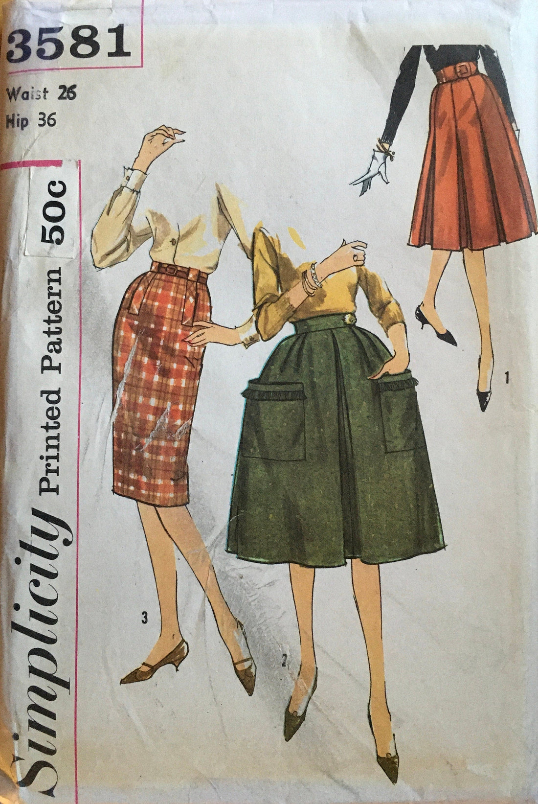 Simplicity 3581 Sewing Pattern (Vintage) UNCUT