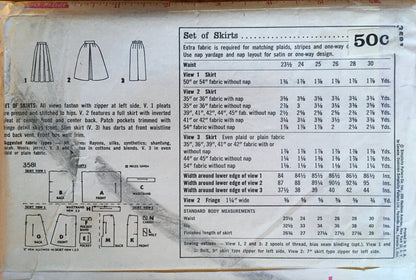 Simplicity 3581 Sewing Pattern (Vintage) UNCUT