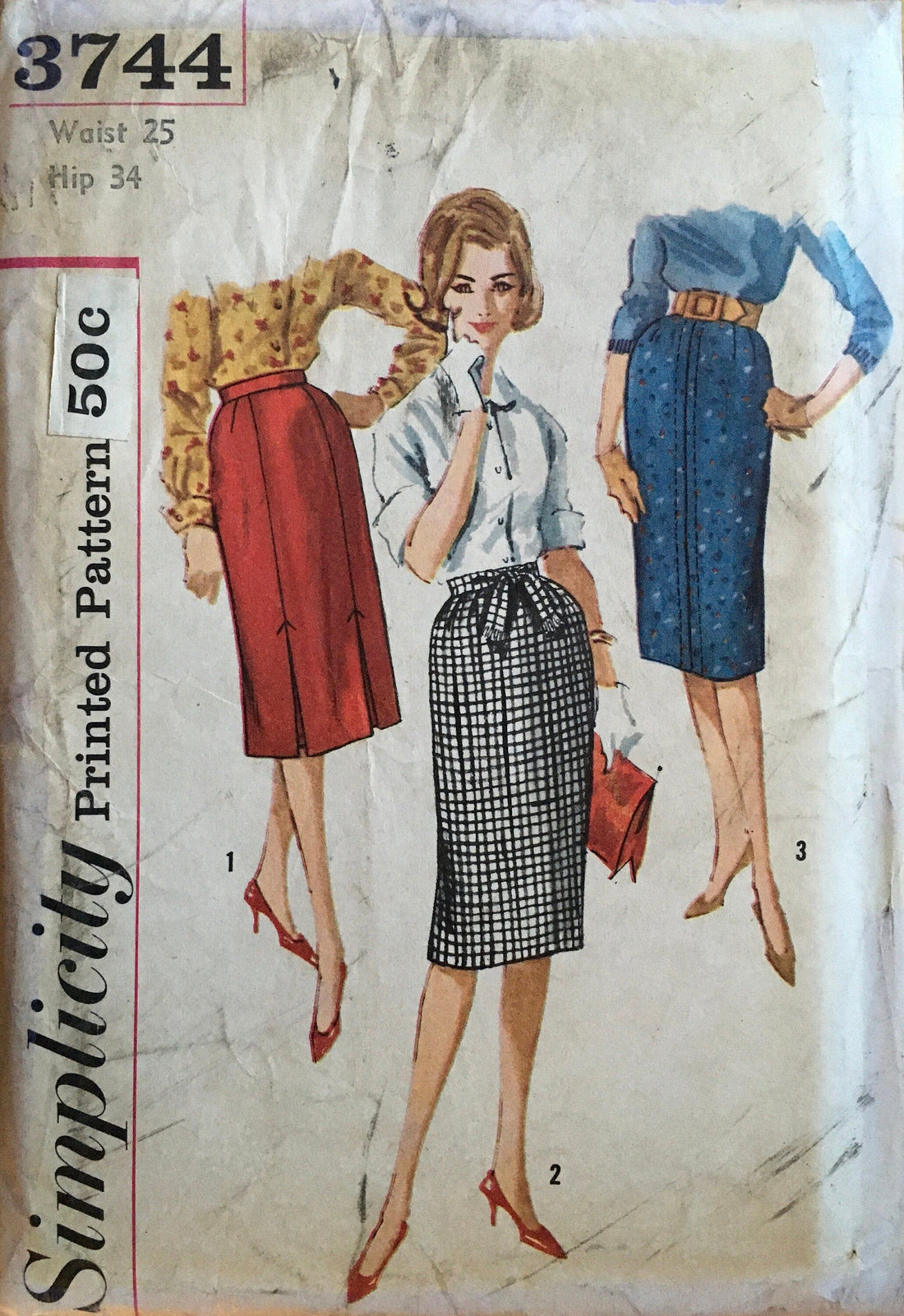 Simplicity 3744 Sewing Pattern (Vintage) UNCUT
