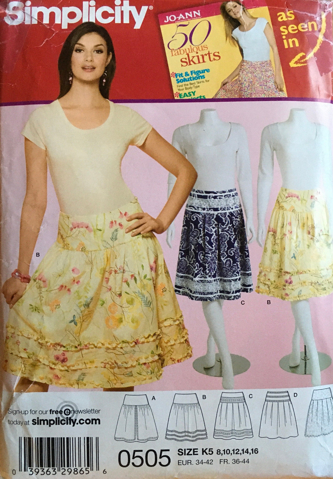 Simplicity 4233 Sewing Pattern (Vintage) UNCUT