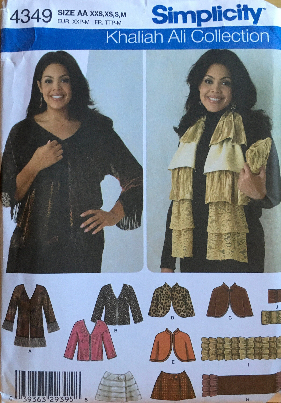 Simplicity 4349 Sewing Pattern (Vintage) UNCUT