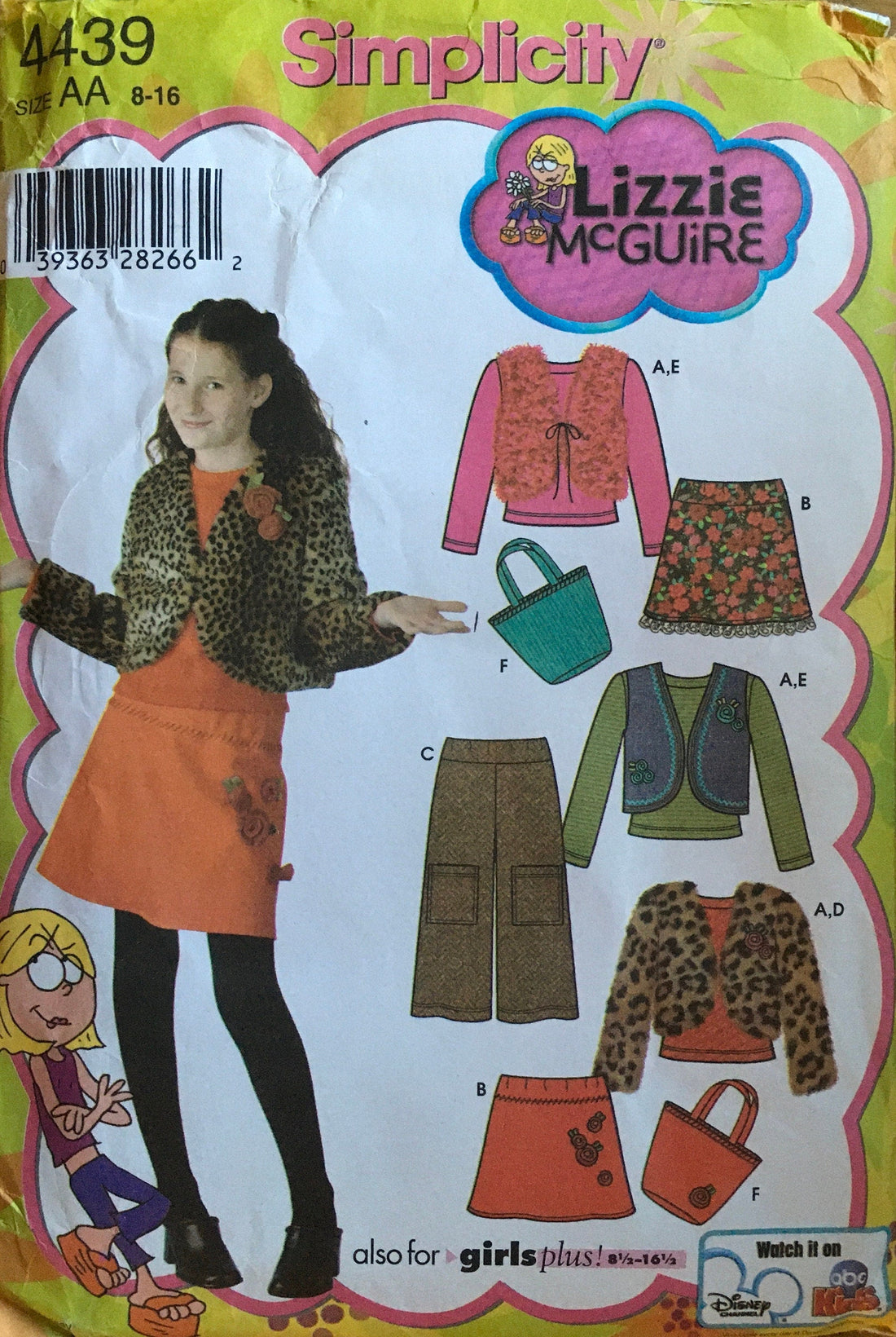 Simplicity 4439 Sewing Pattern (Vintage) UNCUT/CUT