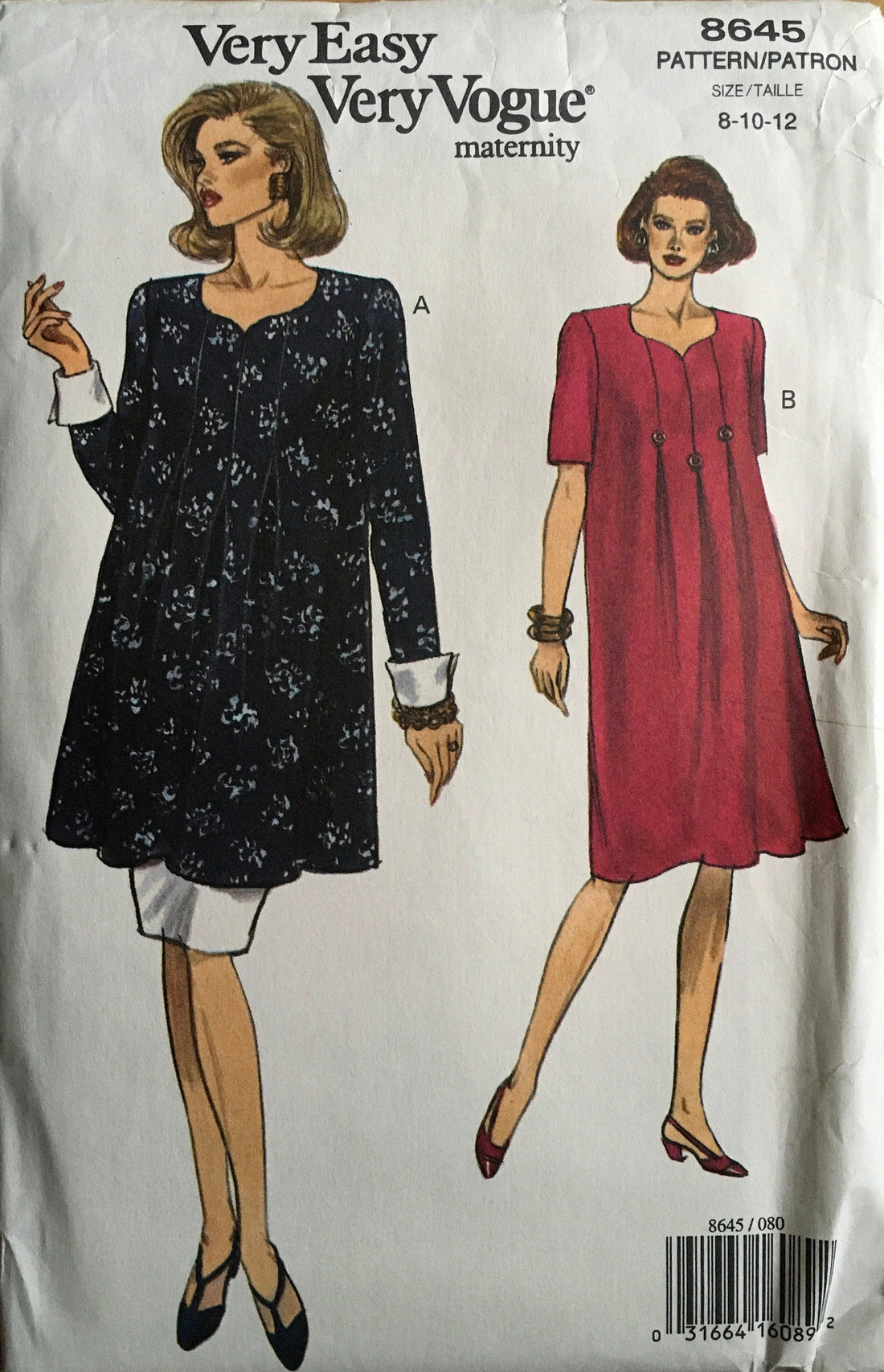 Vogue 8645 Sewing Pattern (Vintage) UNCUT