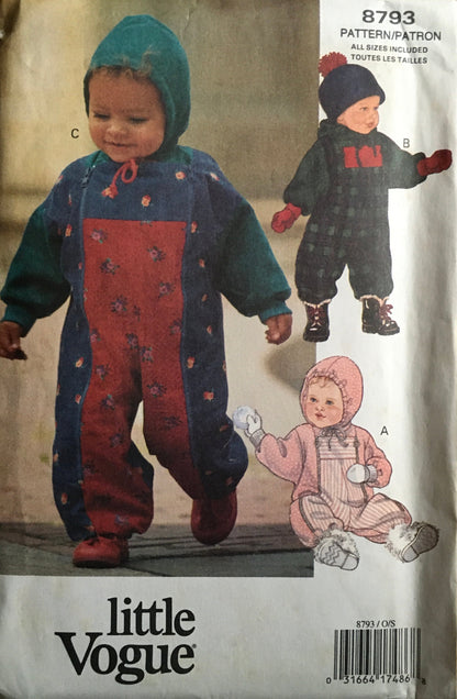 Vogue 8793 Sewing Pattern (Vintage) UNCUT