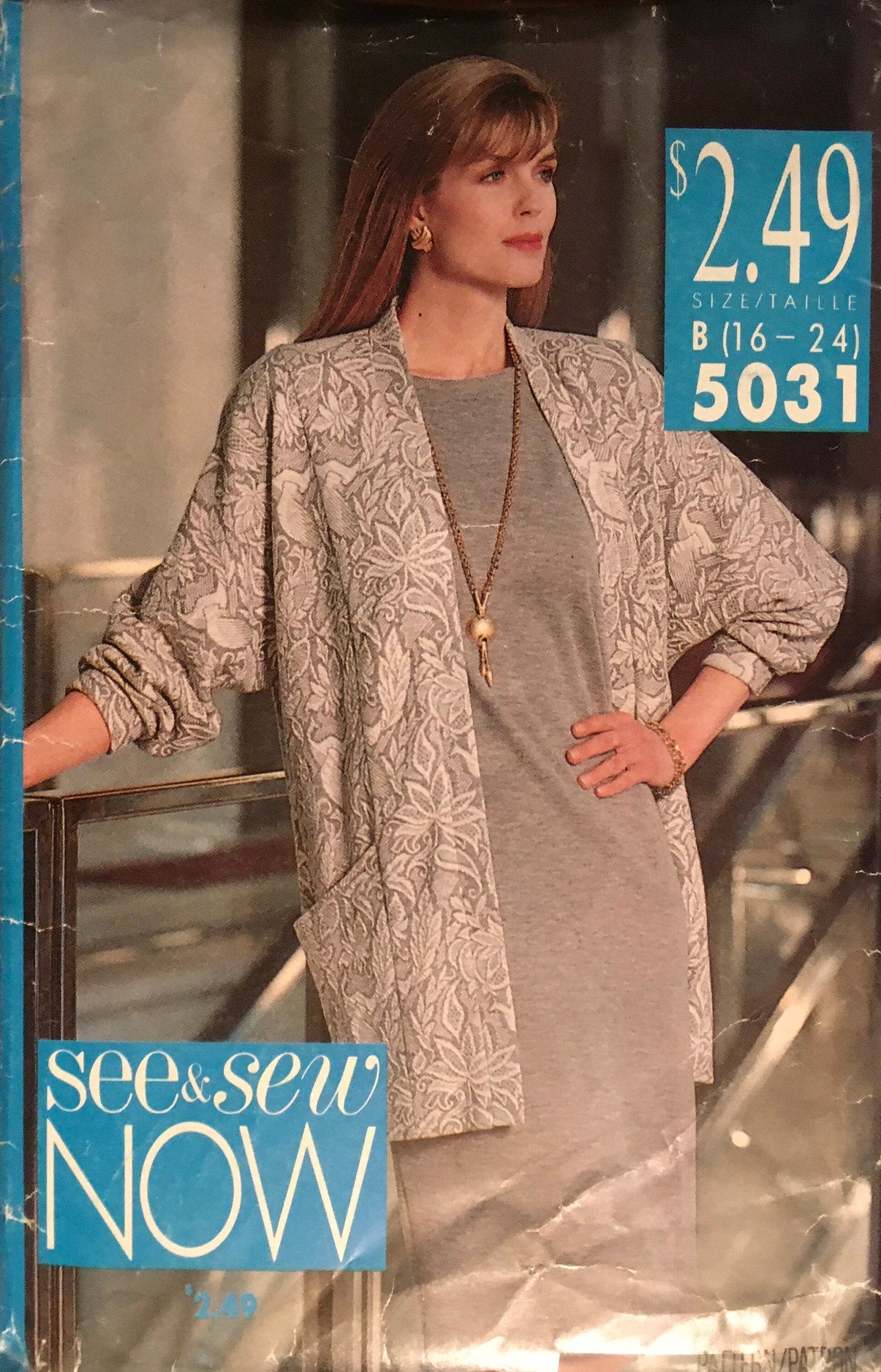 See &amp; Sew 5031 Sewing Pattern (Vintage) UNCUT