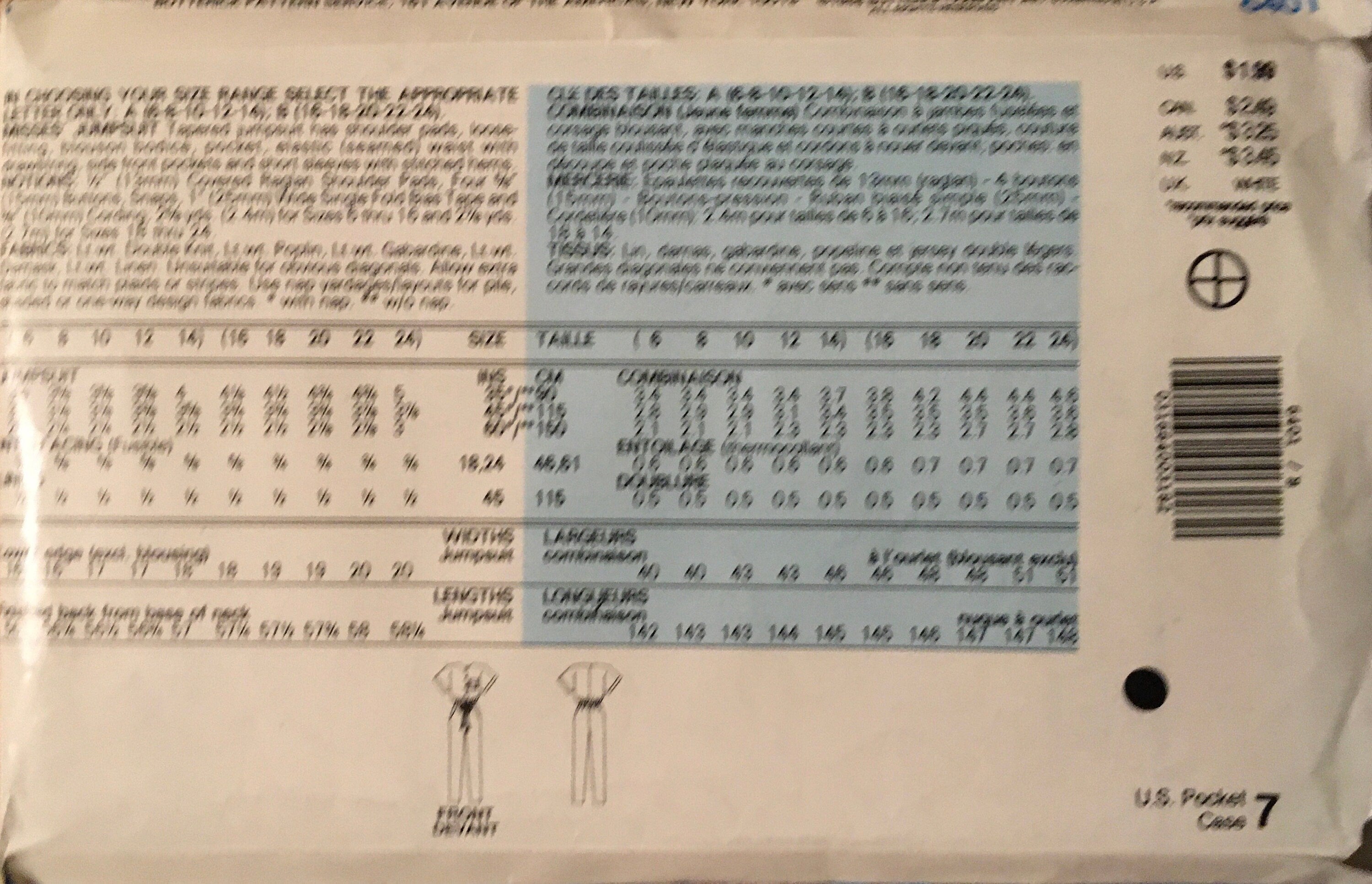 See &amp; Sew 6401 Sewing Pattern (Vintage) CUT