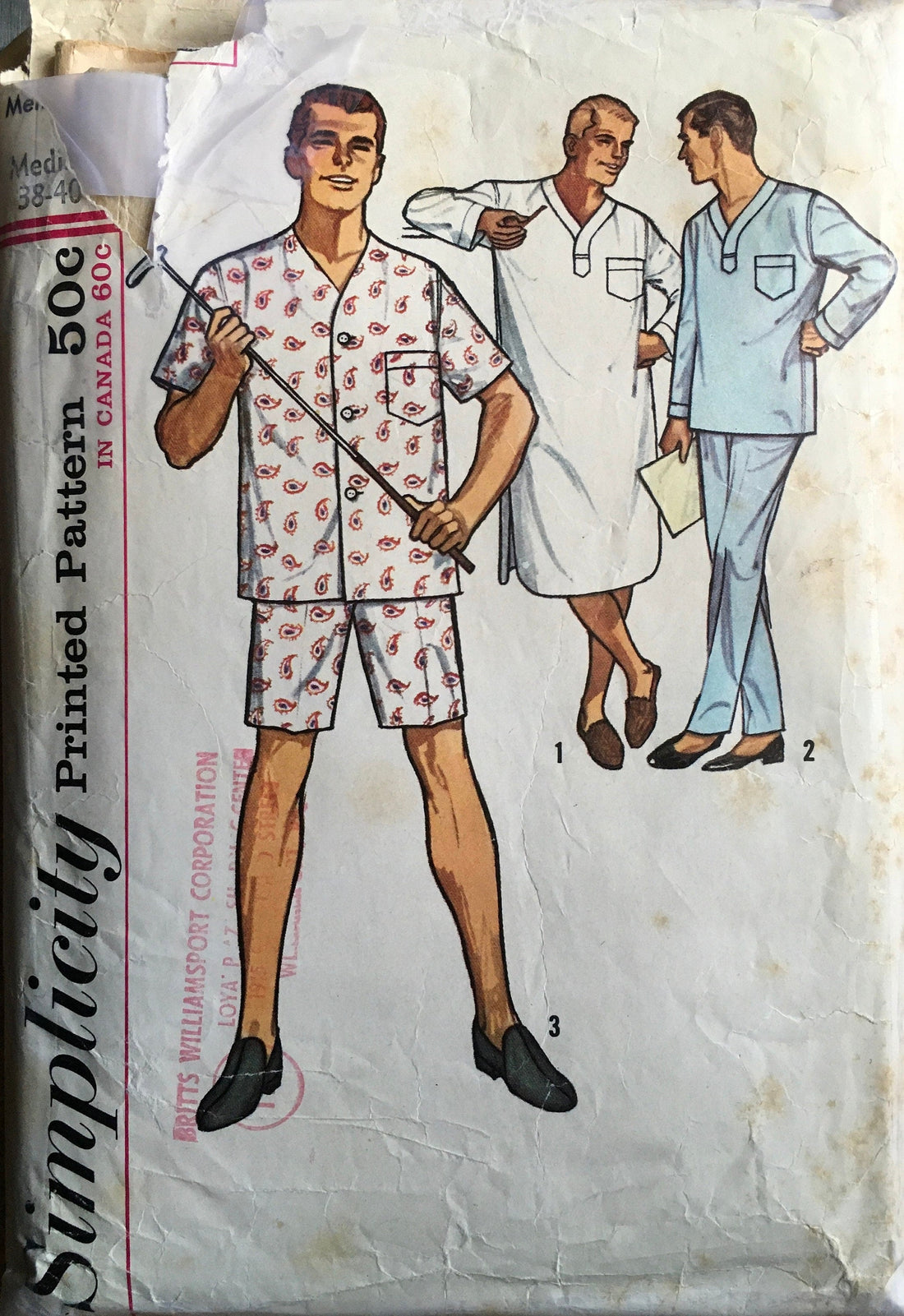 Simplicity 5039 Sewing Pattern (Vintage) CUT
