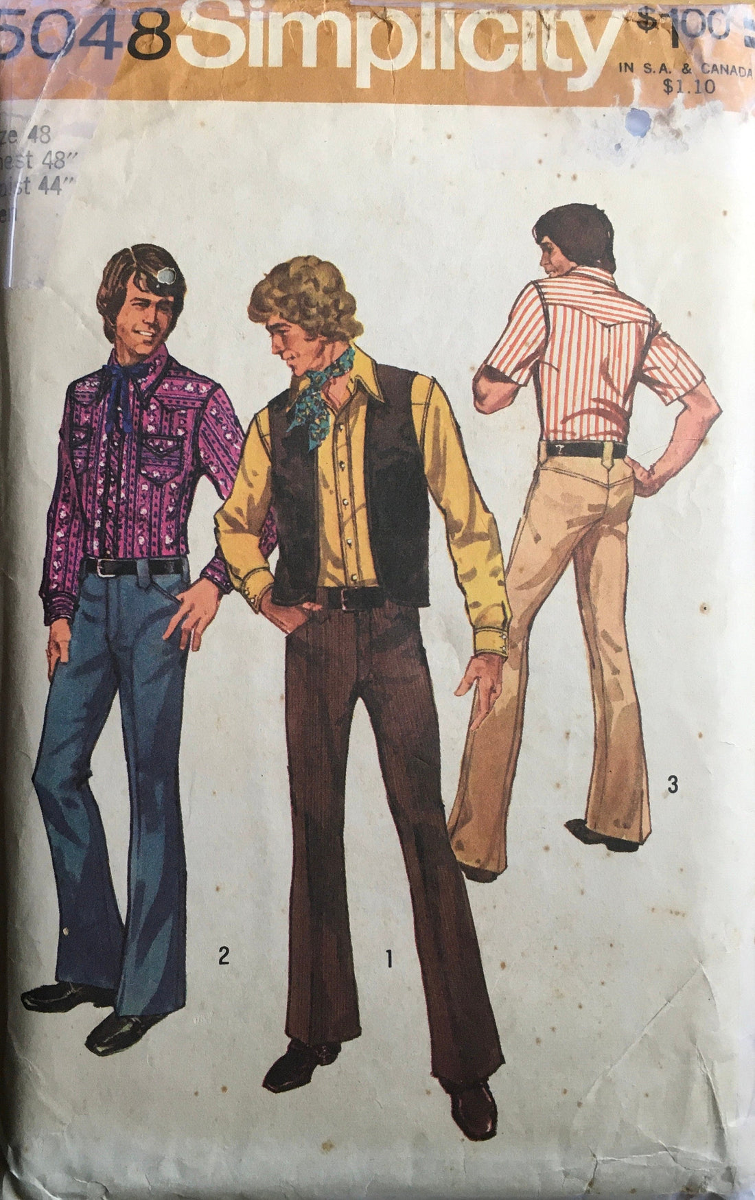 Simplicity 5048 Sewing Pattern (Vintage) CUT