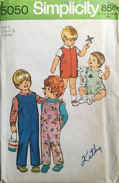 Simplicity 5050 Sewing Pattern (Vintage) UNCUT/CUT