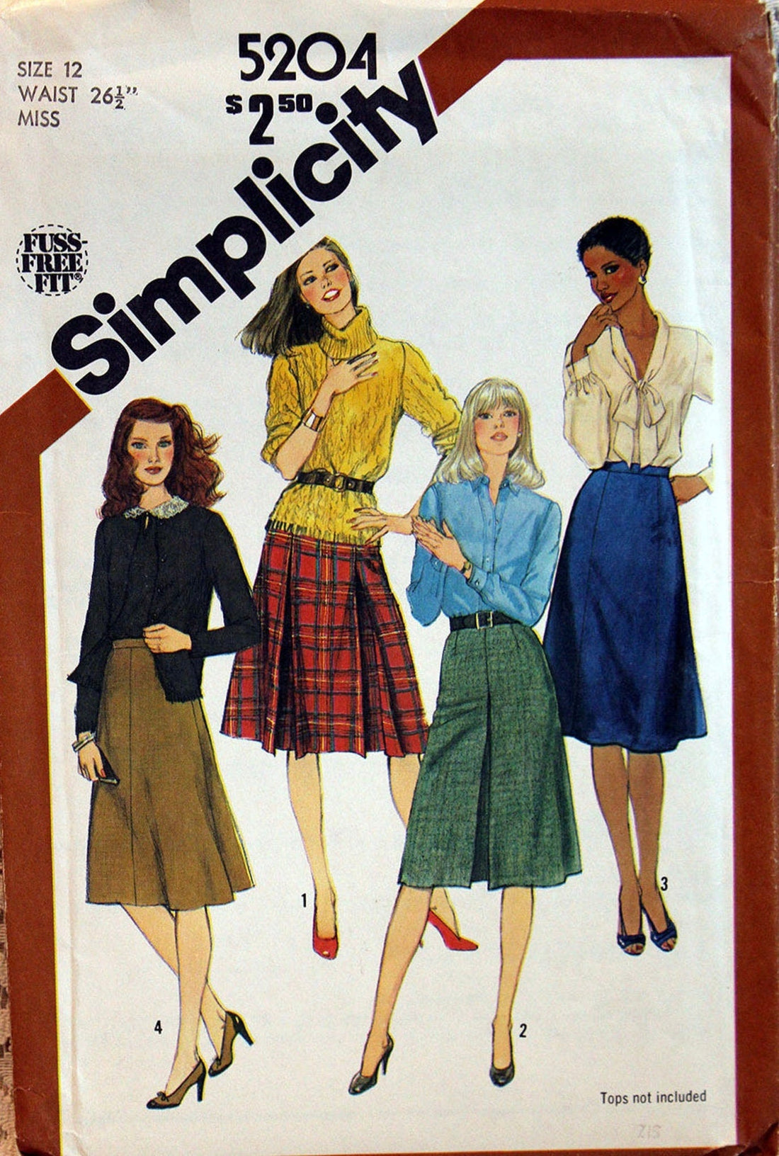 Simplicity 5204 Sewing Pattern (Vintage) UNCUT/CUT