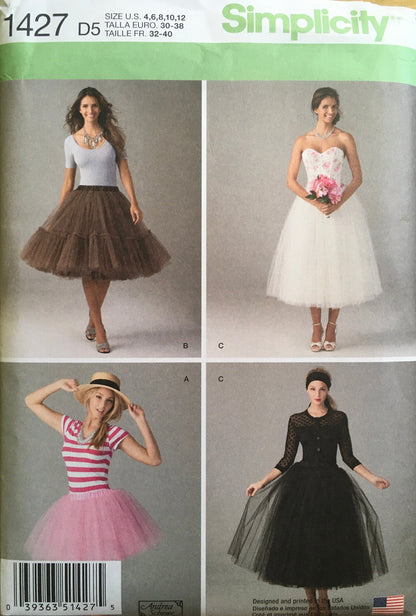 Simplicity 1427 Sewing Pattern UNCUT