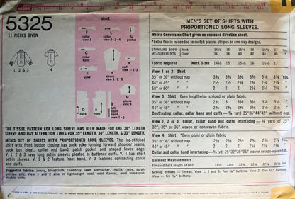 Simplicity 5325 Sewing Pattern (Vintage) CUT