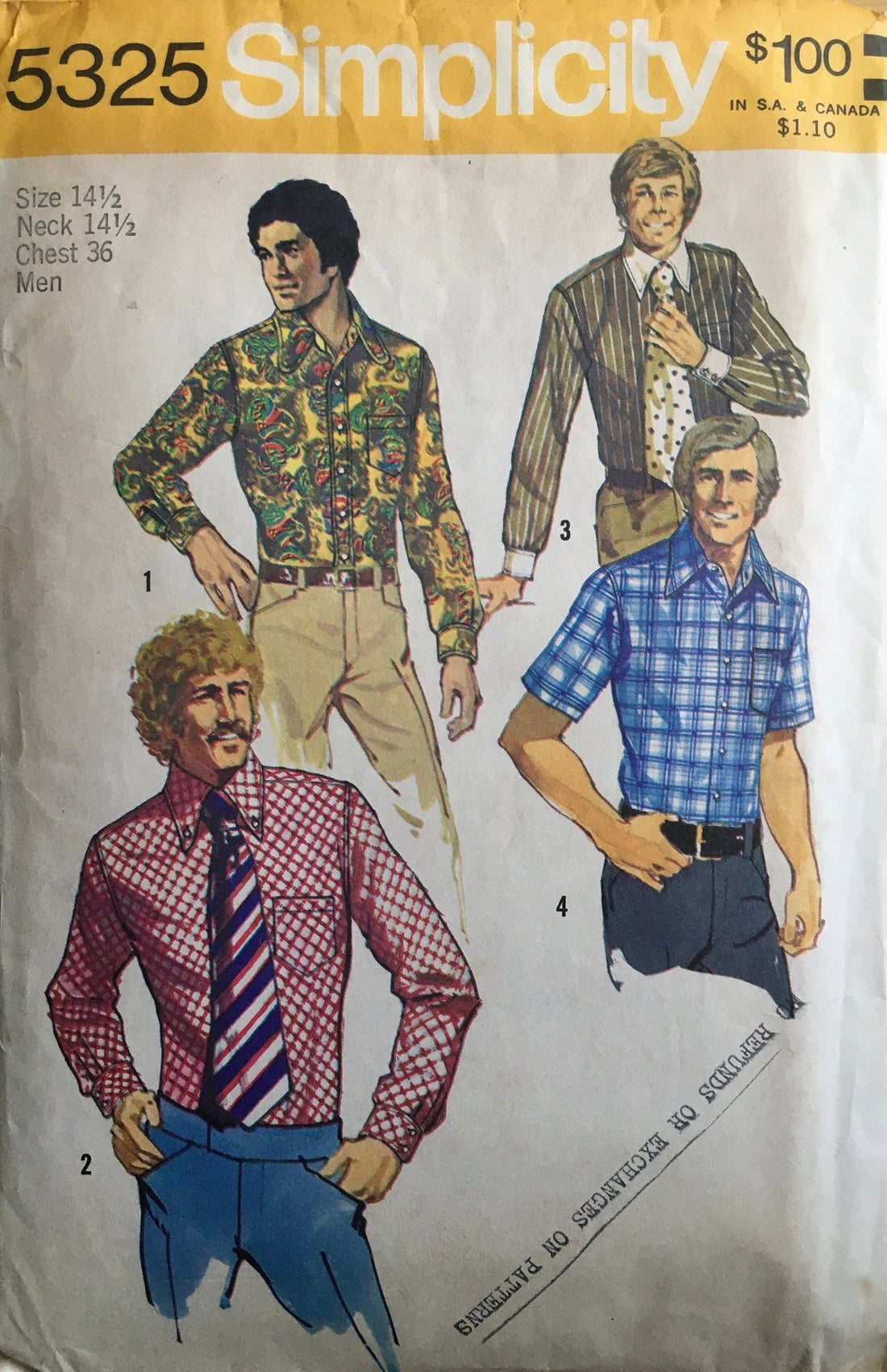 Simplicity 5325 Sewing Pattern (Vintage) CUT