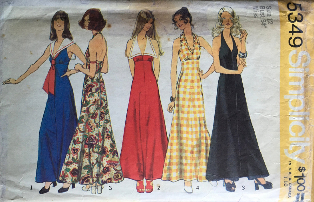 Simplicity 5349 Sewing Pattern (Vintage ) CUT