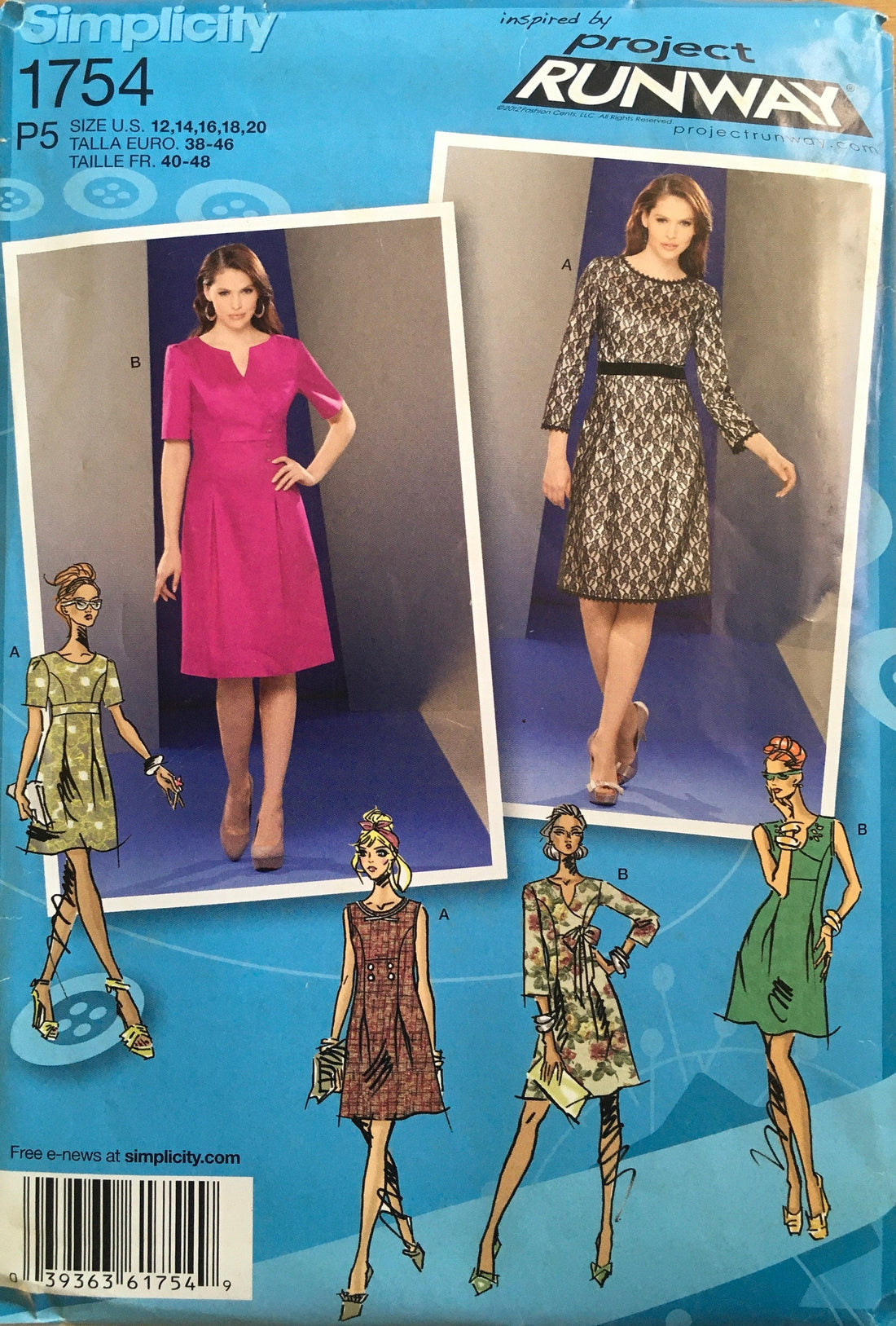 Simplicity 1754 Sewing Pattern UNCUT