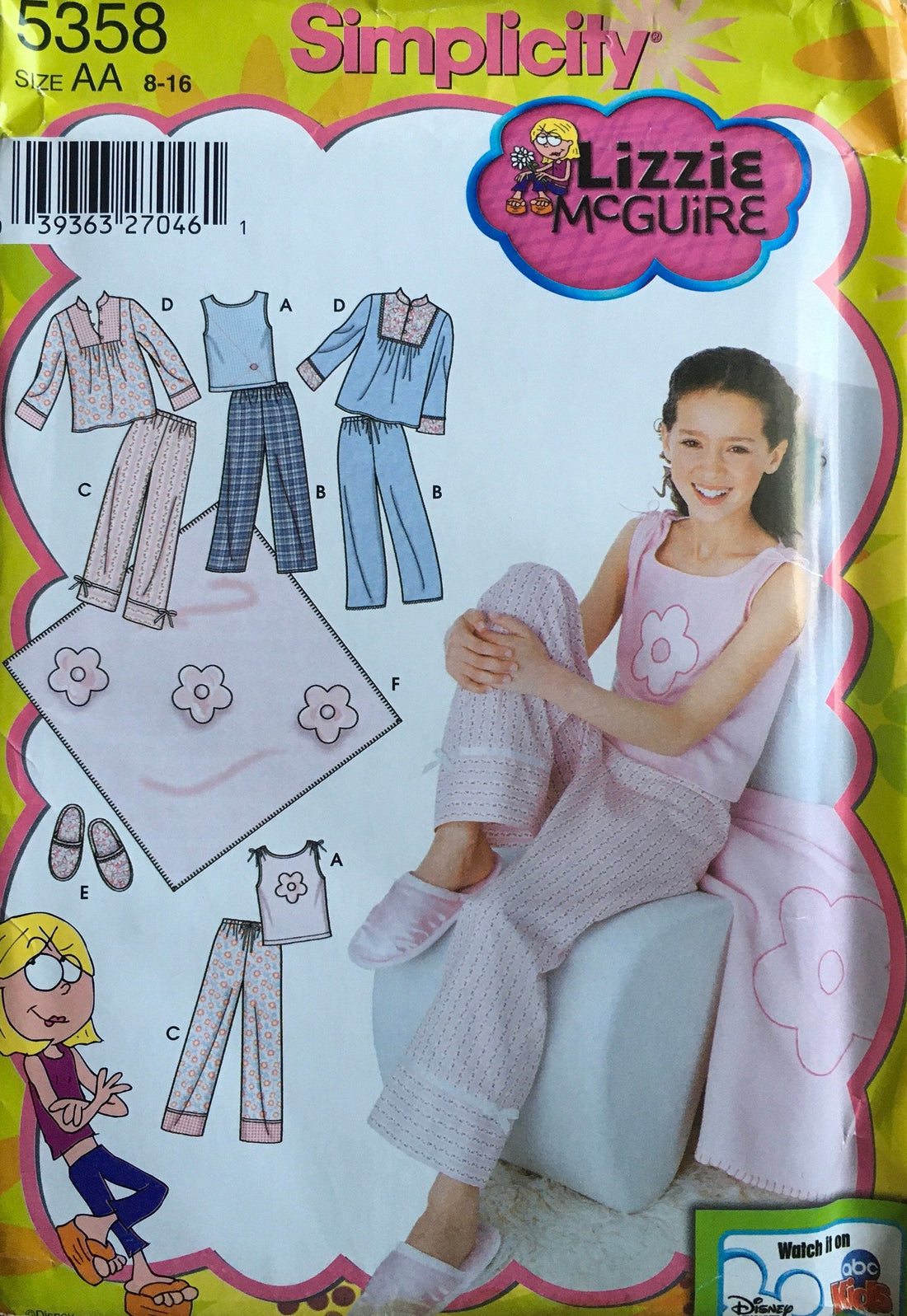 Simplicity 5358 Sewing Pattern (Vintage) UNCUT