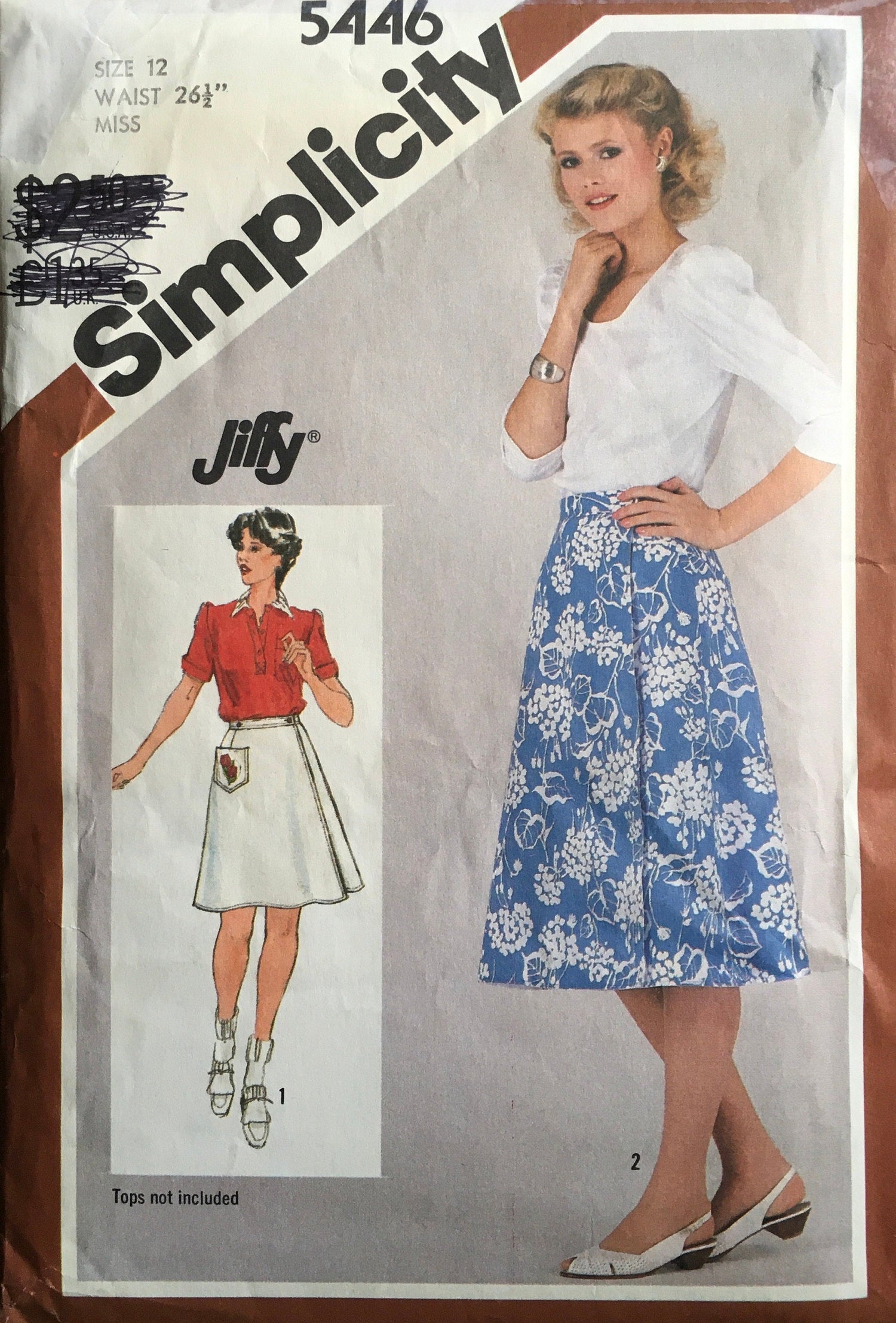 Simplicity 5446 Sewing Pattern (Vintage) UNCUT