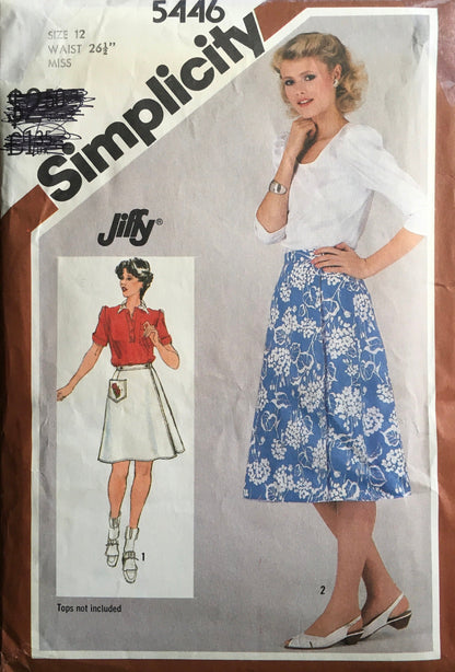 Simplicity 5446 Sewing Pattern (Vintage) UNCUT